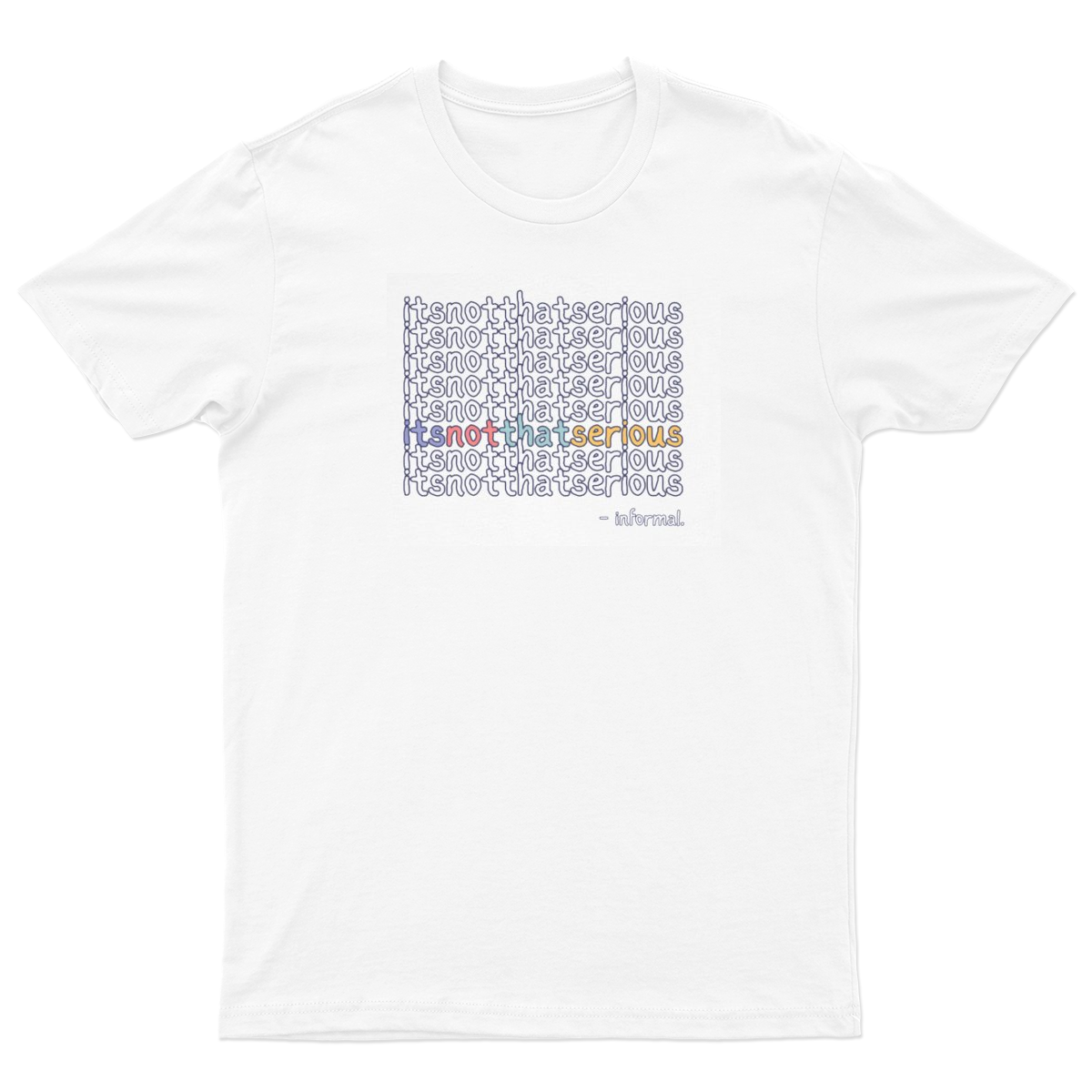 INTS Colorful Stack Tee